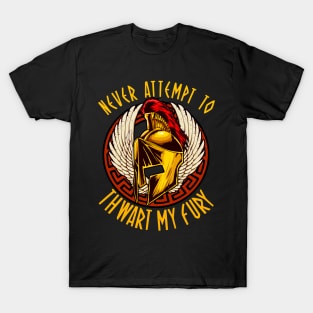 Never Attempt To Thwart My Fury Self Confidence T-Shirt